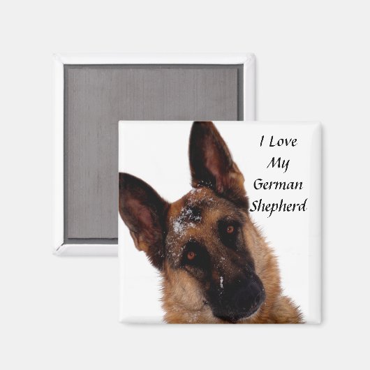 German Shepherd Magnet (Voorkant / Achterkant)