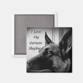 German Shepherd Magnet (Voorkant / Achterkant)