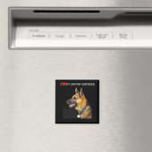 German Shepherd Magnet (Insitu (Vaatwasser))