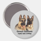 German Shepherd Magnet (Voorkant / Achterkant)
