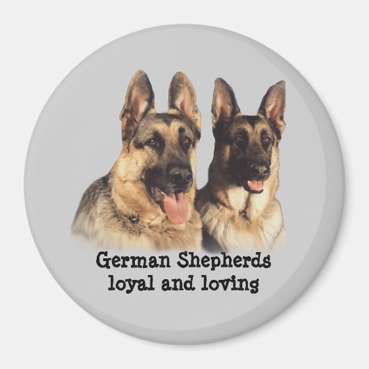 German Shepherd Magnet (Voorkant)