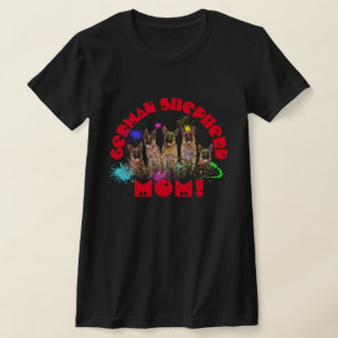 German Shepherd Mam Best Dog Mam Ever T-shirt