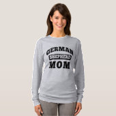 German Shepherd Mam T-shirt (Voorkant volledig)