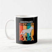 German Shepherd MAMA, Blue Brown Koffiemok (Links)