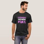 German Shepherd Mama Mother T-shirt (Voorkant volledig)