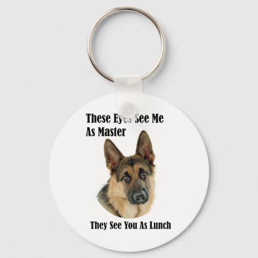 German Shepherd Master Sleutelhanger (Voorkant)