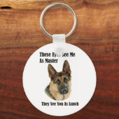 German Shepherd Master Sleutelhanger (Voorkant)