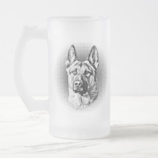 German Shepherd Matglas Bierpul (Links)