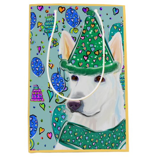 GERMAN SHEPHERD MEDIUM CADEAUZAKJE (Voorkant)