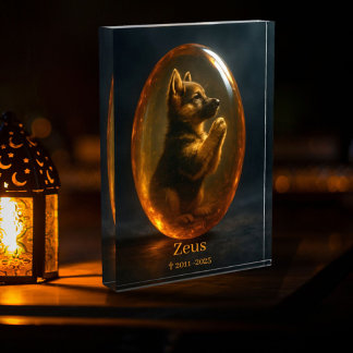 German Shepherd Memorial  Fotoblokken