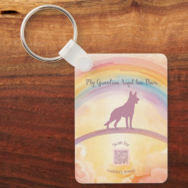 German Shepherd Memorial Keychain – Grief Music