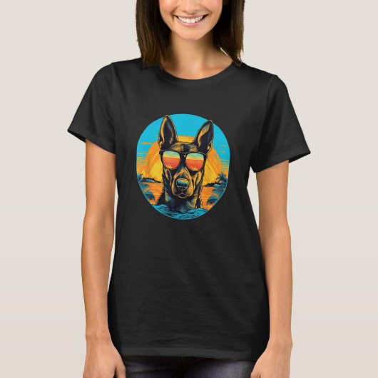 German Shepherd Men Women Kids_1 T-shirt (Voorkant)