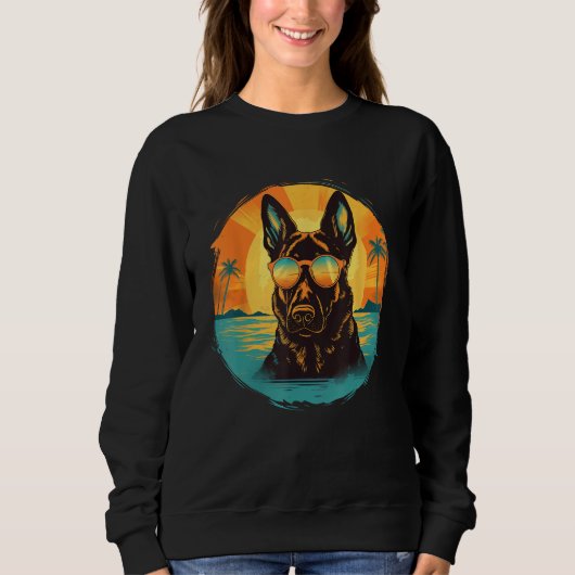 German Shepherd Men Women Kids_3 Trui (Voorkant)