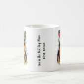 German Shepherd met kerstkerstkerstkerstkerstkerst Koffiemok (Center)