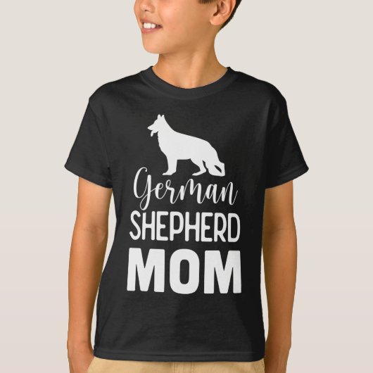 German Shepherd Mom - Dog Lover Gift T-shirt (Voorkant)