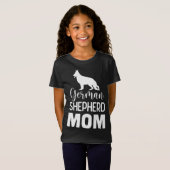 German Shepherd Mom - Dog Lover Gift T-shirt (Voorkant volledig)