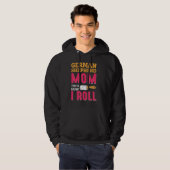 German Shepherd Mom This Is How I Roll Hoodie (Voorkant volledig)
