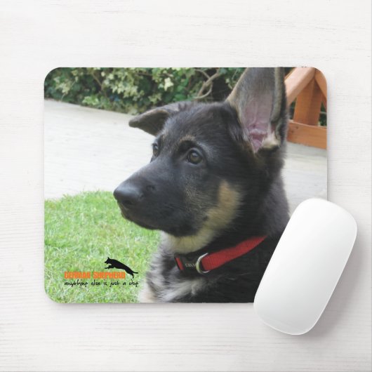 German Shepherd Mousemat Muismat (Met muis)