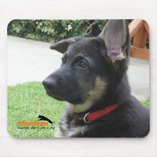 German Shepherd Mousemat Muismat (Voorkant)