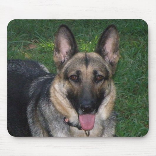 German Shepherd Mousepad Muismat (Voorkant)