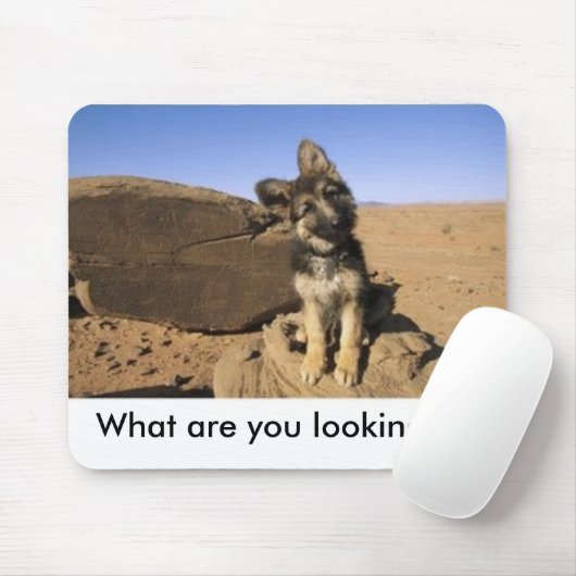 German Shepherd Mousepad Muismat (Met muis)