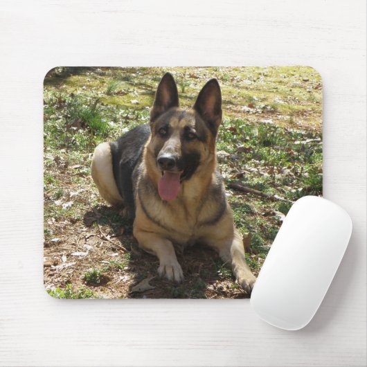 German Shepherd Mousepad Muismat (Met muis)