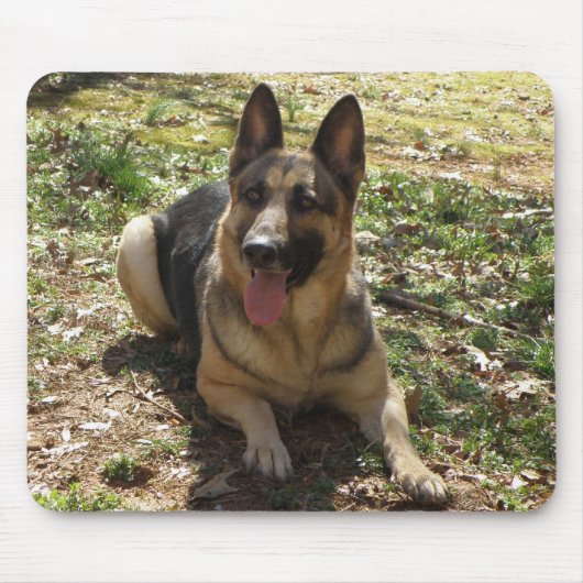 German Shepherd Mousepad Muismat (Voorkant)