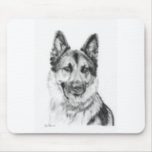 German Shepherd MousePad Muismat