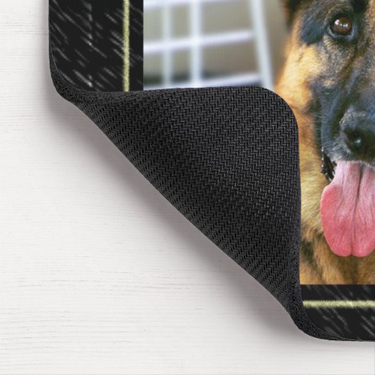 German Shepherd Mousepad Muismat (Hoek)