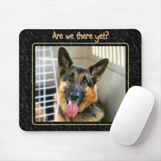 German Shepherd Mousepad Muismat (Met muis)