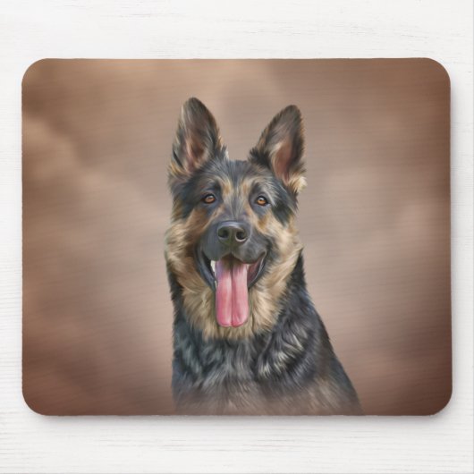 German Shepherd Muismat (Voorkant)