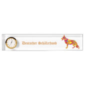 German Shepherd Naambordje (Voorkant)