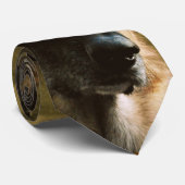 German Shepherd Necktie Stropdas (Opgerold)