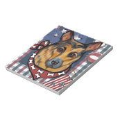 GERMAN SHEPHERD NOTITIEBLOK (Linkerzijde)