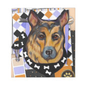 GERMAN SHEPHERD NOTITIEBLOK (Voorkant)