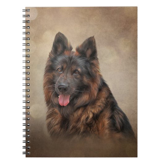 German Shepherd Notitieboek (Voorkant)