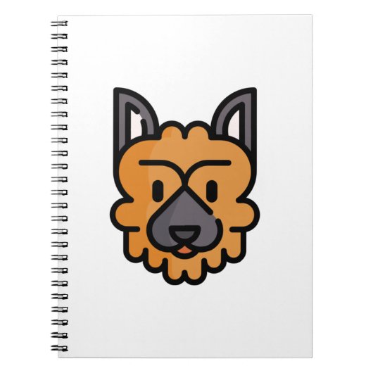 German Shepherd Notitieboek (Voorkant)