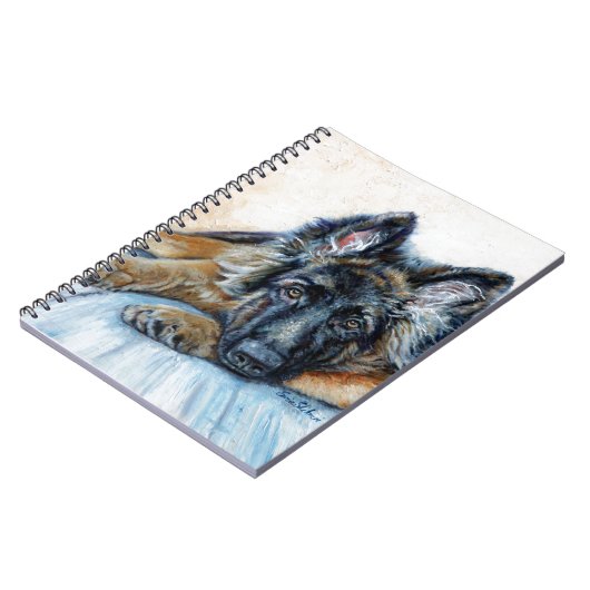 German Shepherd Notitieboek (Linkerzijde)