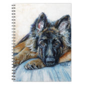 German Shepherd Notitieboek (Voorkant)