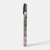 German Shepherd on a Forest Trail iPhone 15 Case (Linkerkant)