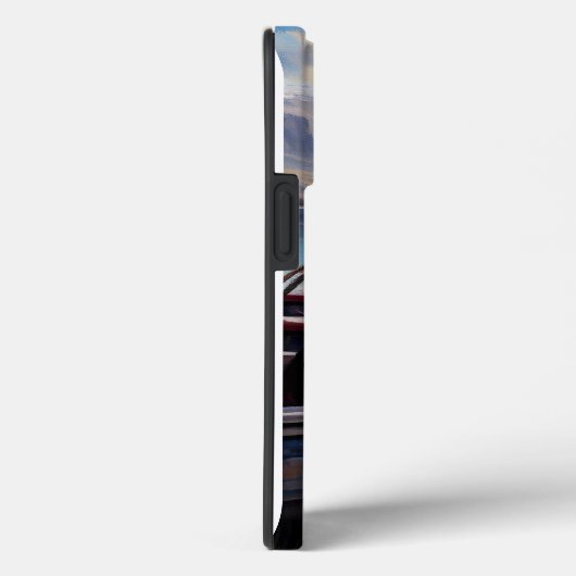 German Shepherd op een peddel: Een Schilderachtig  Case-Mate iPhone Case (Achterkant / Rechts)