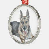 German Shepherd Ornament (Links)