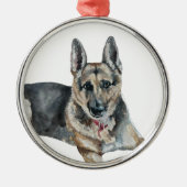 German Shepherd Ornament (Voorkant)