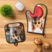 German Shepherd Ovenwant & Pannenlap Set (Top down)