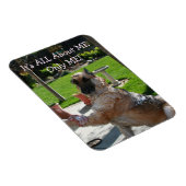 German Shepherd Over me Magnet Magneet (Rechterzijde)