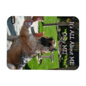 German Shepherd Over me Magnet Magneet (Horizontaal)