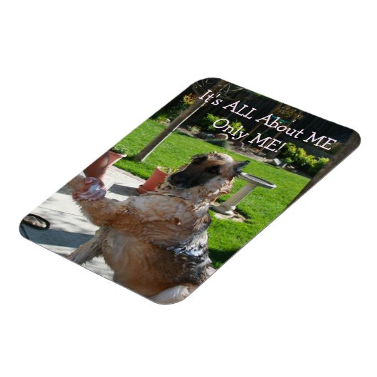 German Shepherd Over me Magnet Magneet (Linkerzijde)