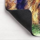 German Shepherd Painting Muismat (Hoek)