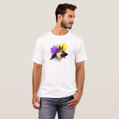 German Shepherd Painting T-shirt (Voorkant volledig)
