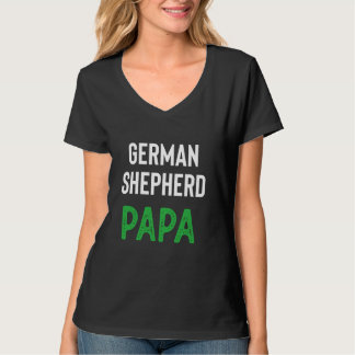 German Shepherd Papa T-shirt
